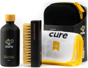 Crep Protect Shoe Cleaner Kit - Sneaker Cleaner Solution with Shoe Cleaning Brush & Microfiber Cleaning Cloth for Sneaker, Whites, Leather, Nubuck, Suede & Canvas