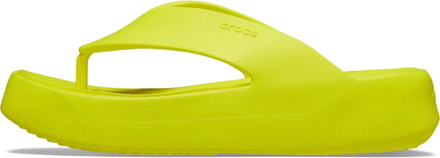 Crocs Women's Getaway Platform Flip Flops, Wedge Sandals for Women