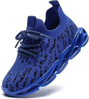 DADAWEN Toddler/Little Kid Boys Girls Lightweight Breathable Sneakers Strap Athletic Tennis Shoes for Running Walking