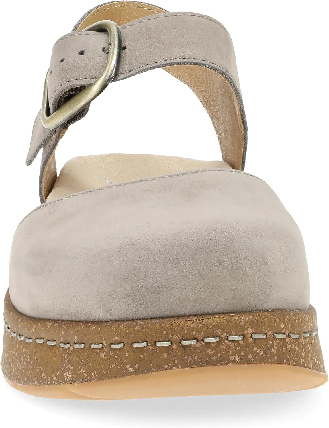 Dansko Brynlee Closed-Toe Platform Mary Jane for Women - Memory Foam and Suede Wrapped Footbed for an Extra Plush Comfort and Support