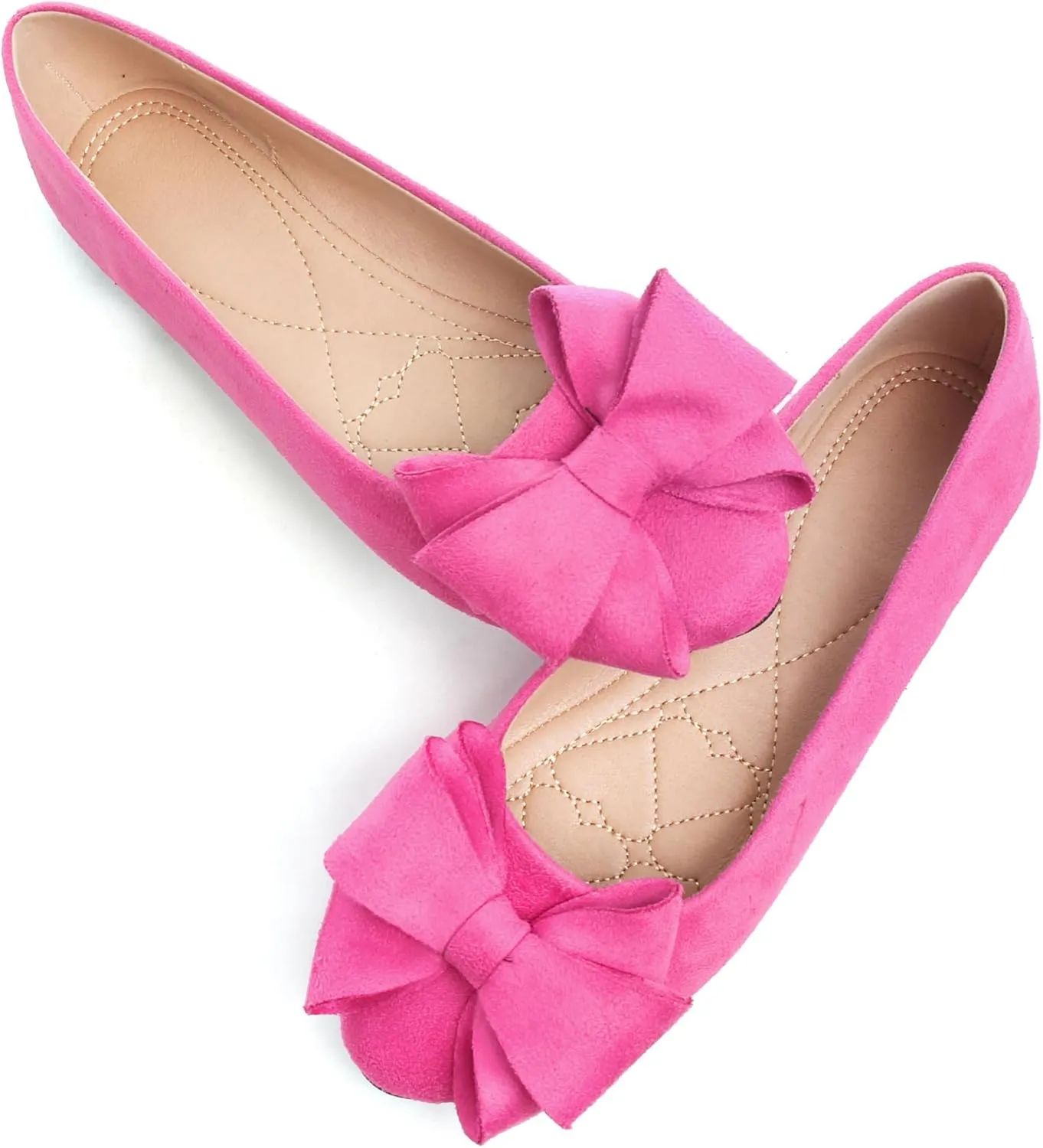 Dear Time Women's Ballet Flats Dress Ballet Shoes Slip on for Office Work Comfortable Shoes