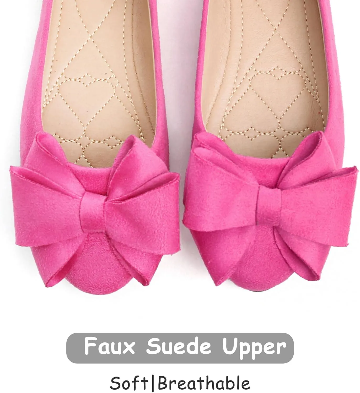 Dear Time Women's Ballet Flats Dress Ballet Shoes Slip on for Office Work Comfortable Shoes