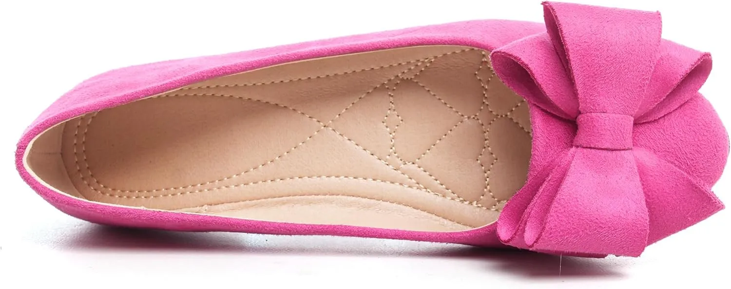 Dear Time Women's Ballet Flats Dress Ballet Shoes Slip on for Office Work Comfortable Shoes