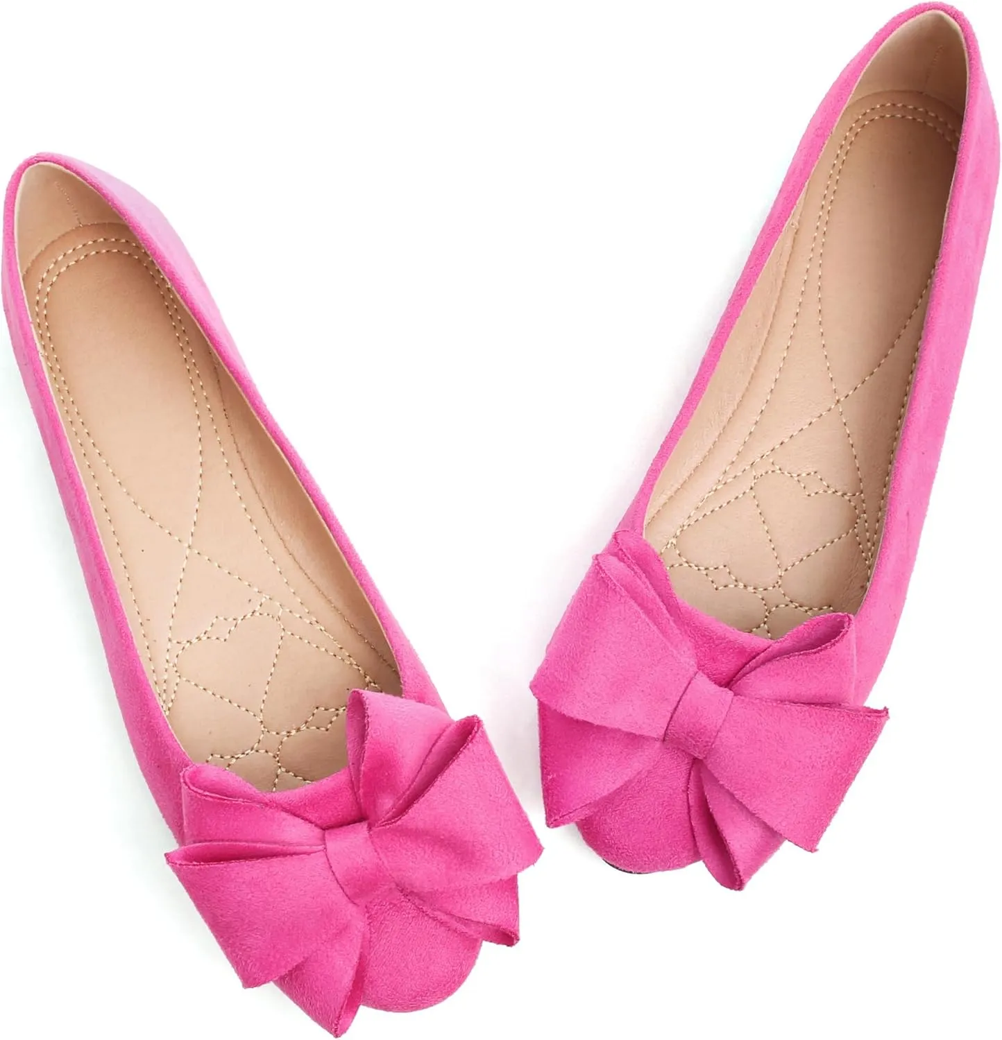 Dear Time Women's Ballet Flats Dress Ballet Shoes Slip on for Office Work Comfortable Shoes