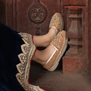 Diva Gold Espadrilles