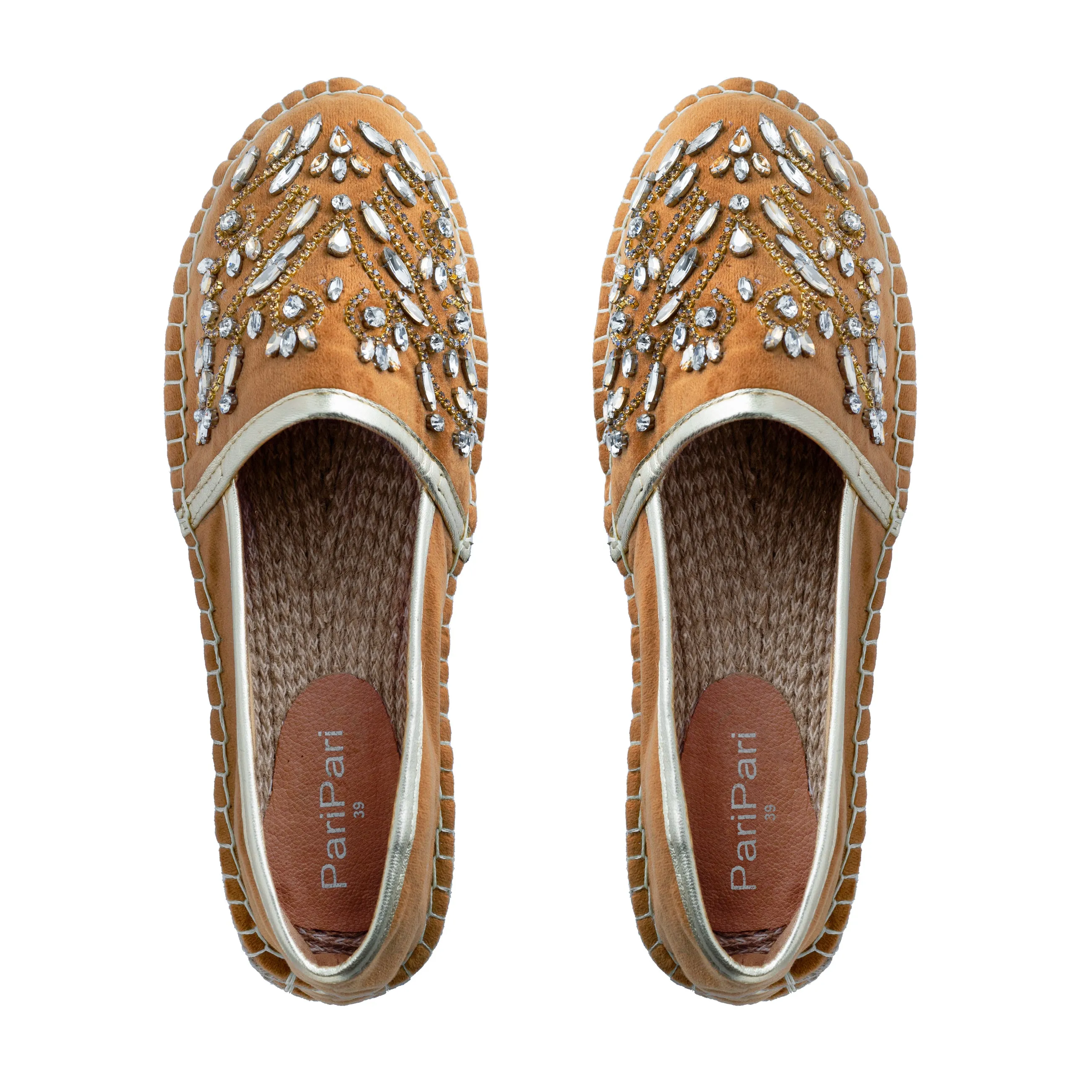 Diva Gold Espadrilles