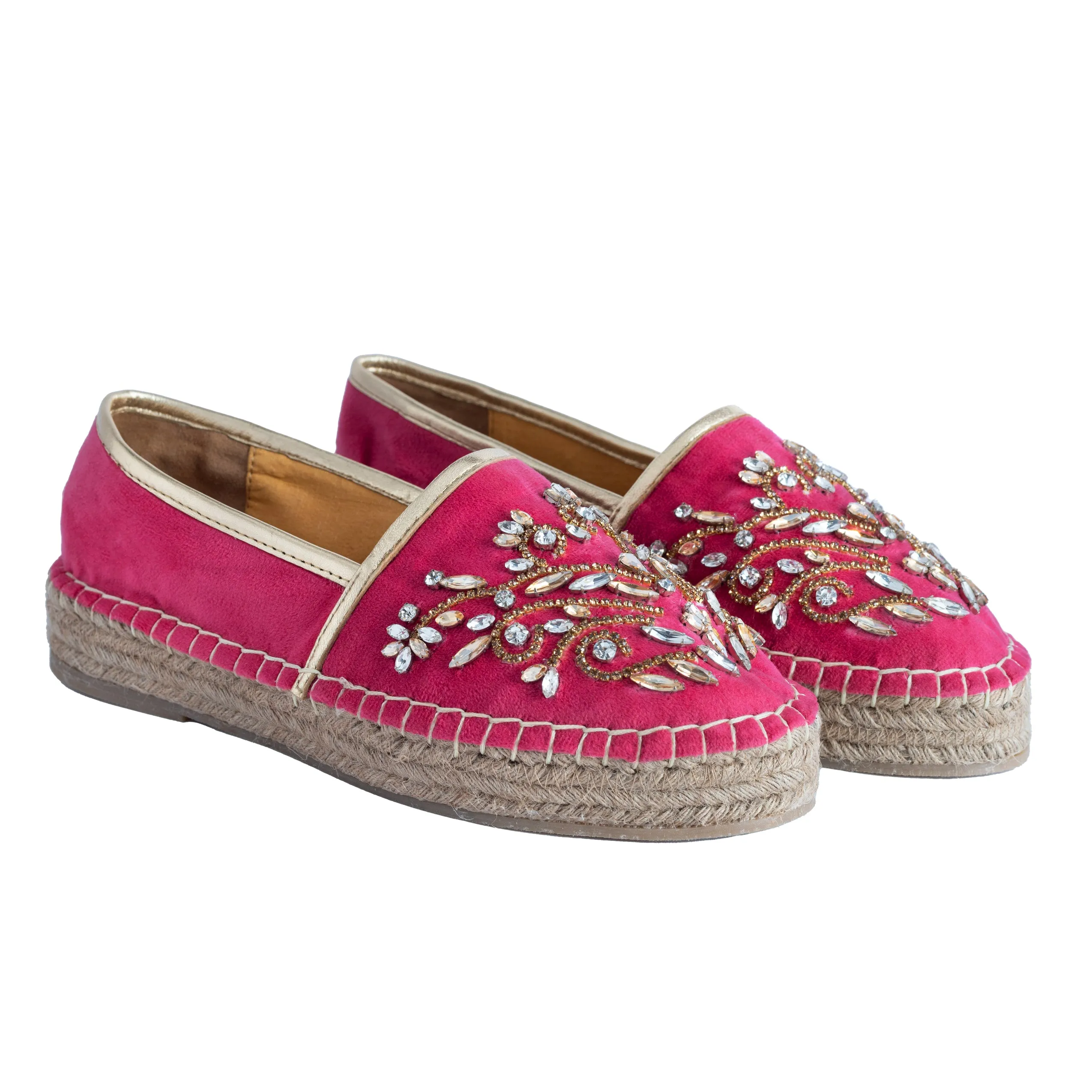 Diva Rani Pink Espadrilles