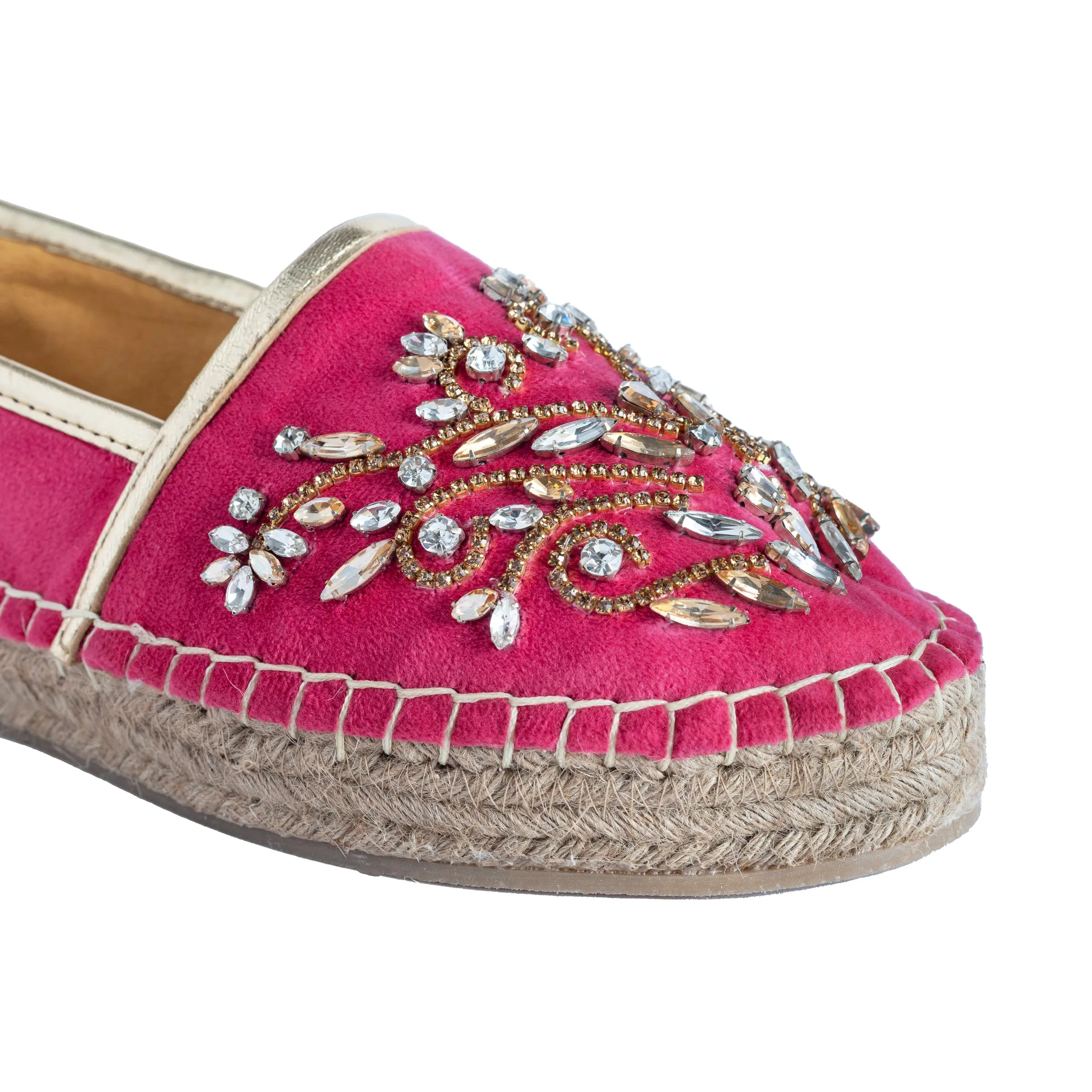 Diva Rani Pink Espadrilles