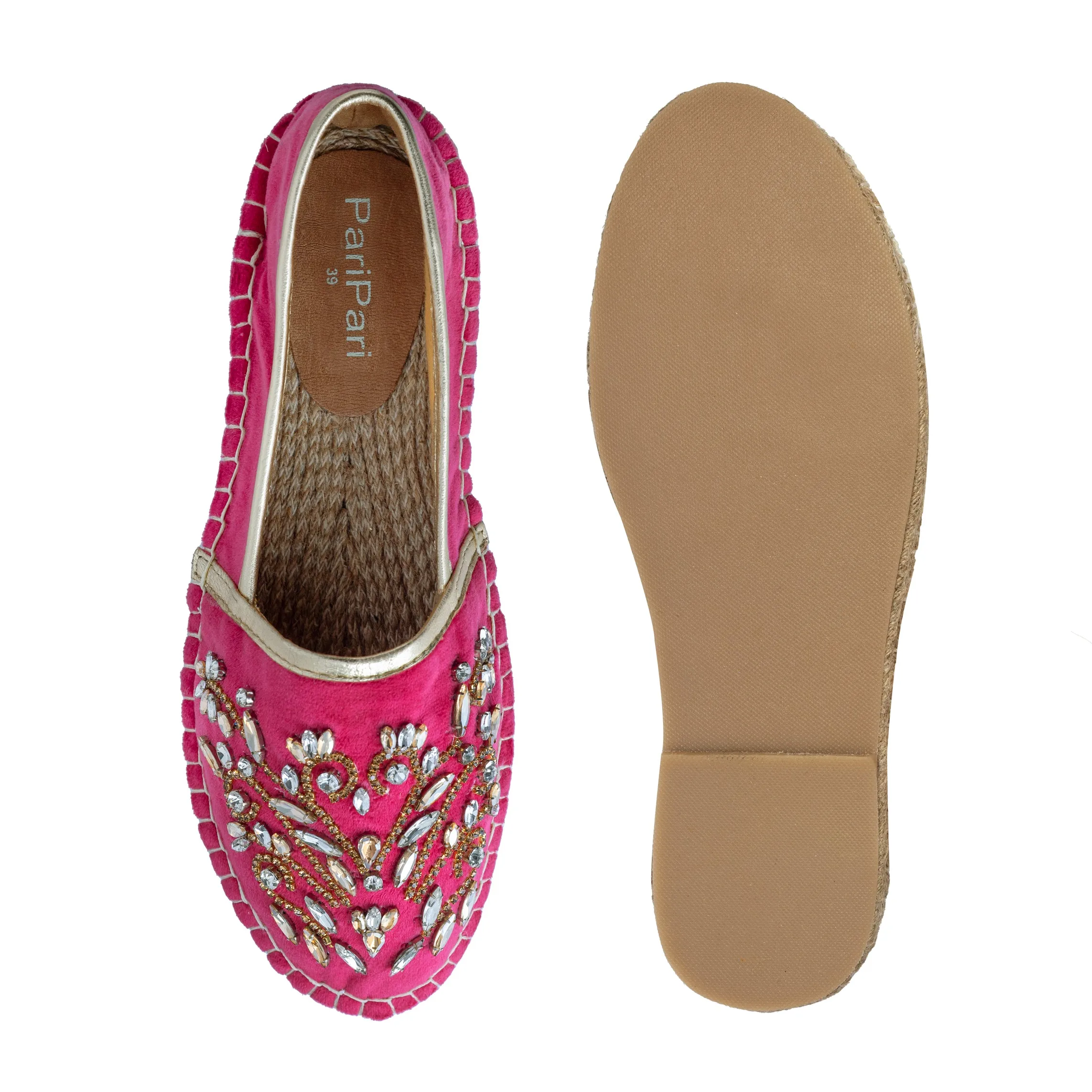Diva Rani Pink Espadrilles