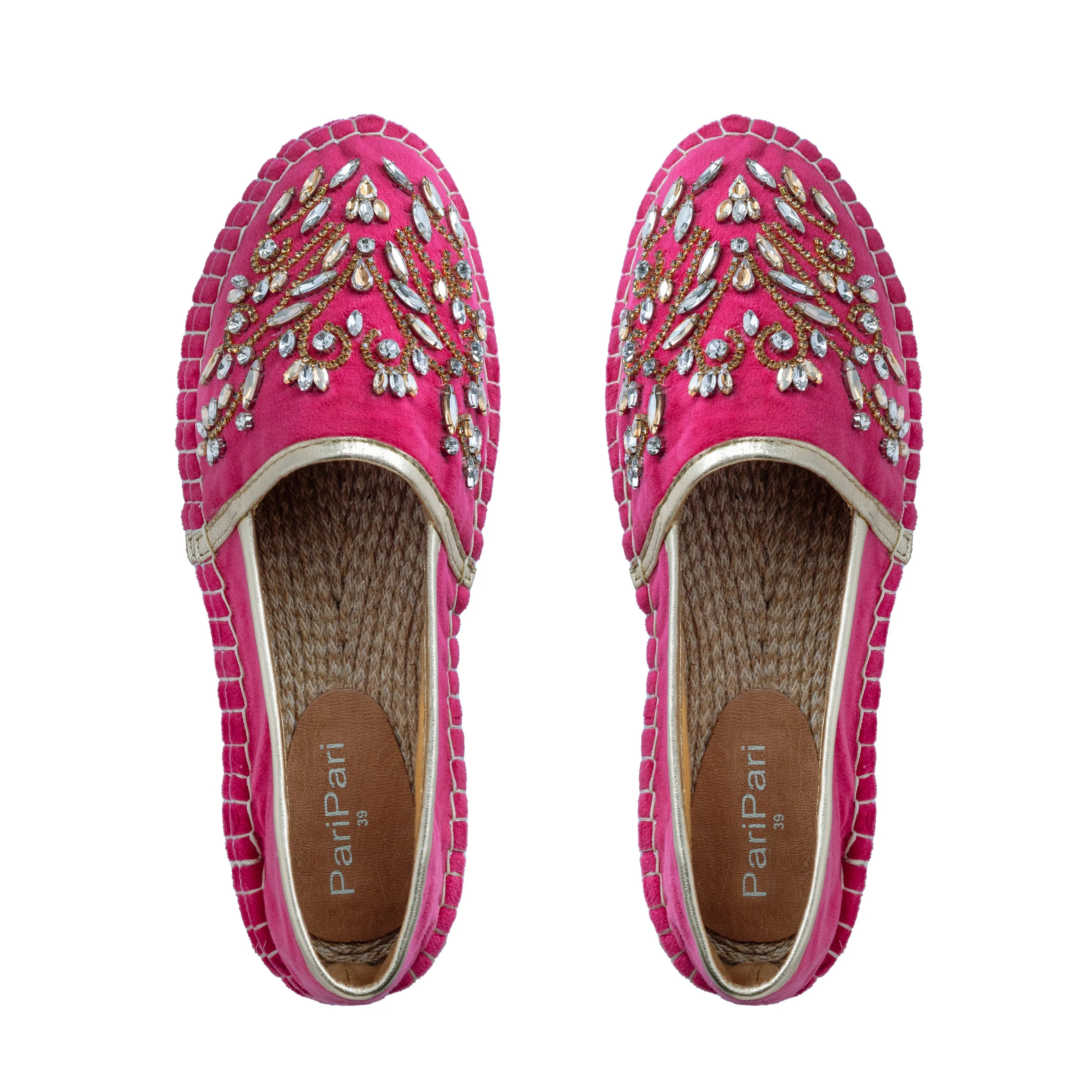 Diva Rani Pink Espadrilles