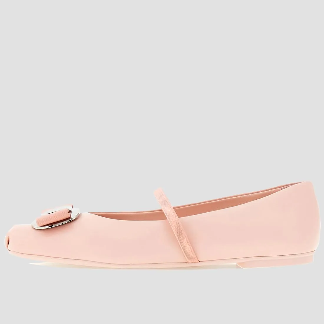Divanne Ballet Flats for Women, Bowtie Mary Jane Flats Square Toe Ballerina Shoes with Strap