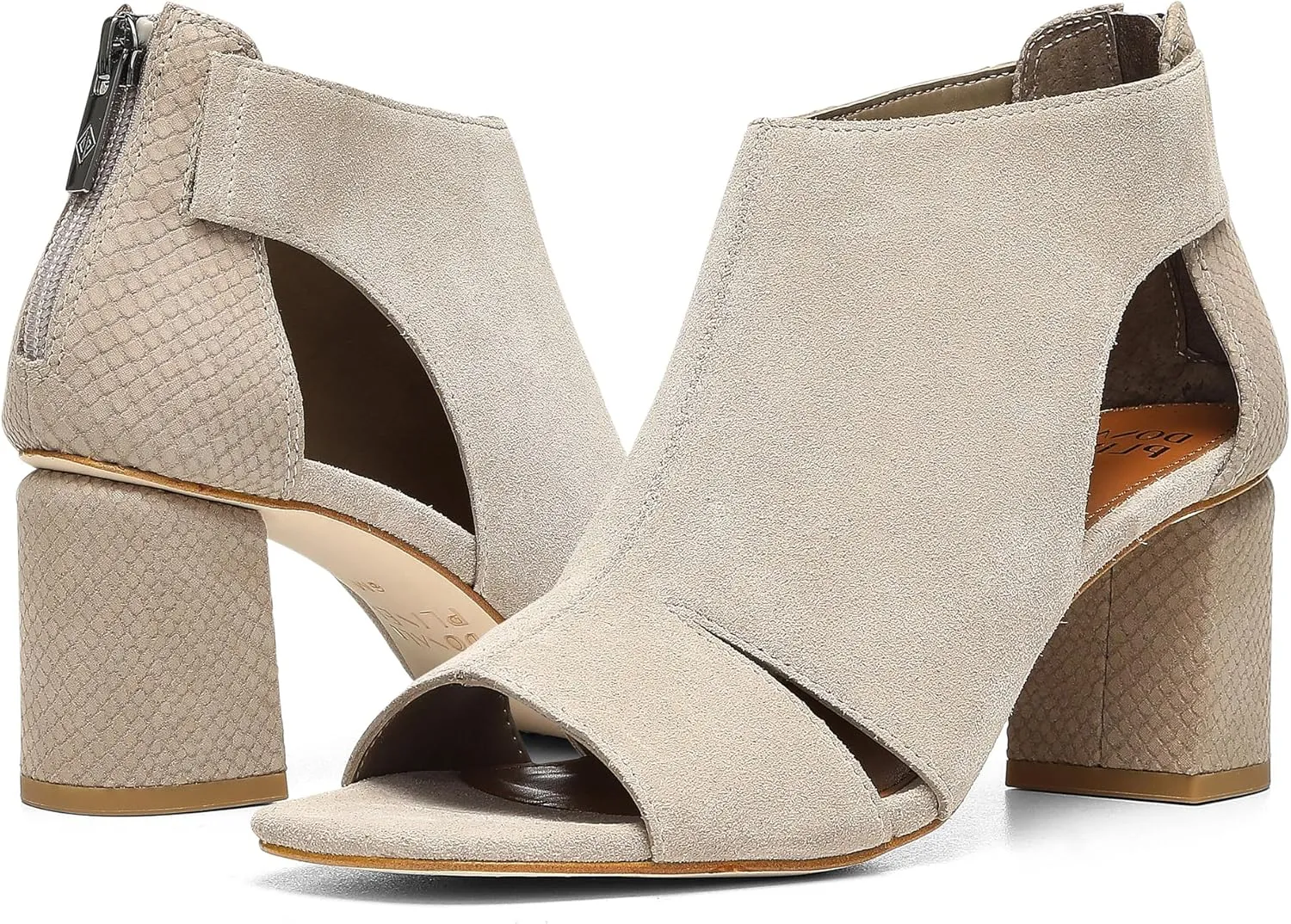 Donald Pliner Women's PERRA Heeled Sandal - Comfortable & Stylish Peep Toe Sandal, Ideal for Work, Parties & Casual Wear