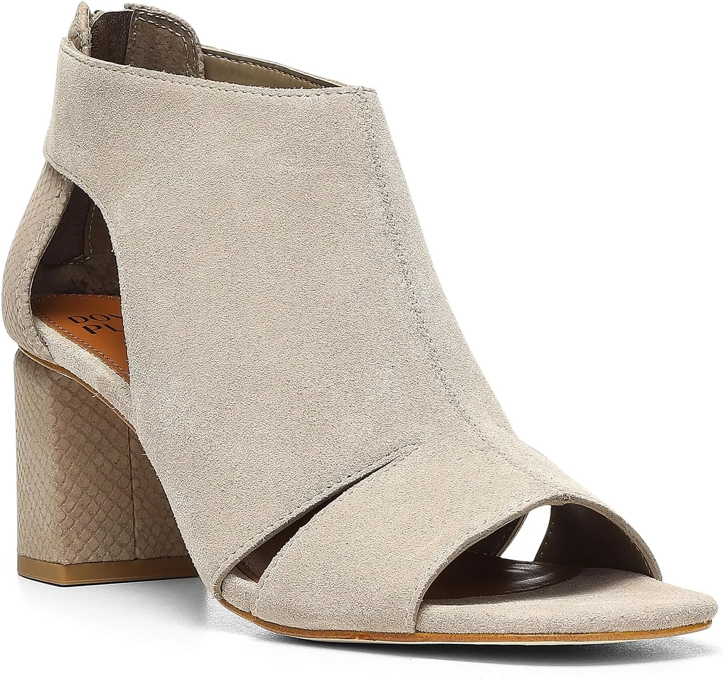 Donald Pliner Women's PERRA Heeled Sandal - Comfortable & Stylish Peep Toe Sandal, Ideal for Work, Parties & Casual Wear