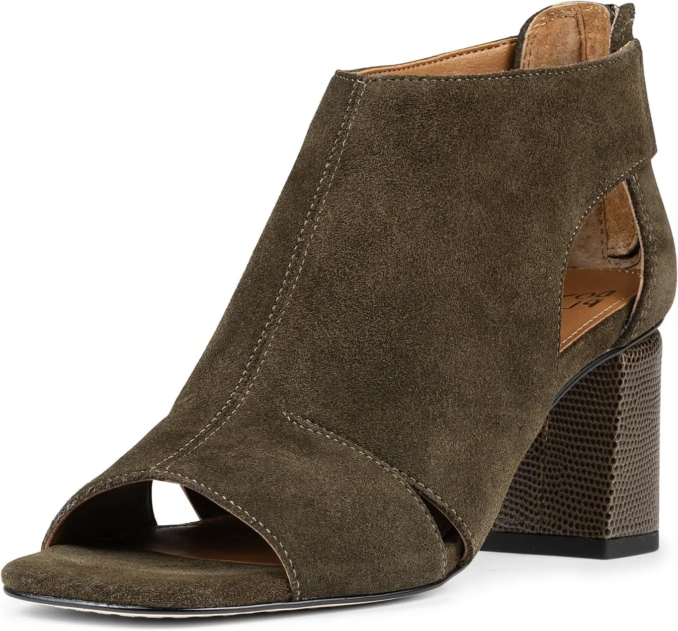 Donald Pliner Women's PERRA Heeled Sandal - Comfortable & Stylish Peep Toe Sandal, Ideal for Work, Parties & Casual Wear