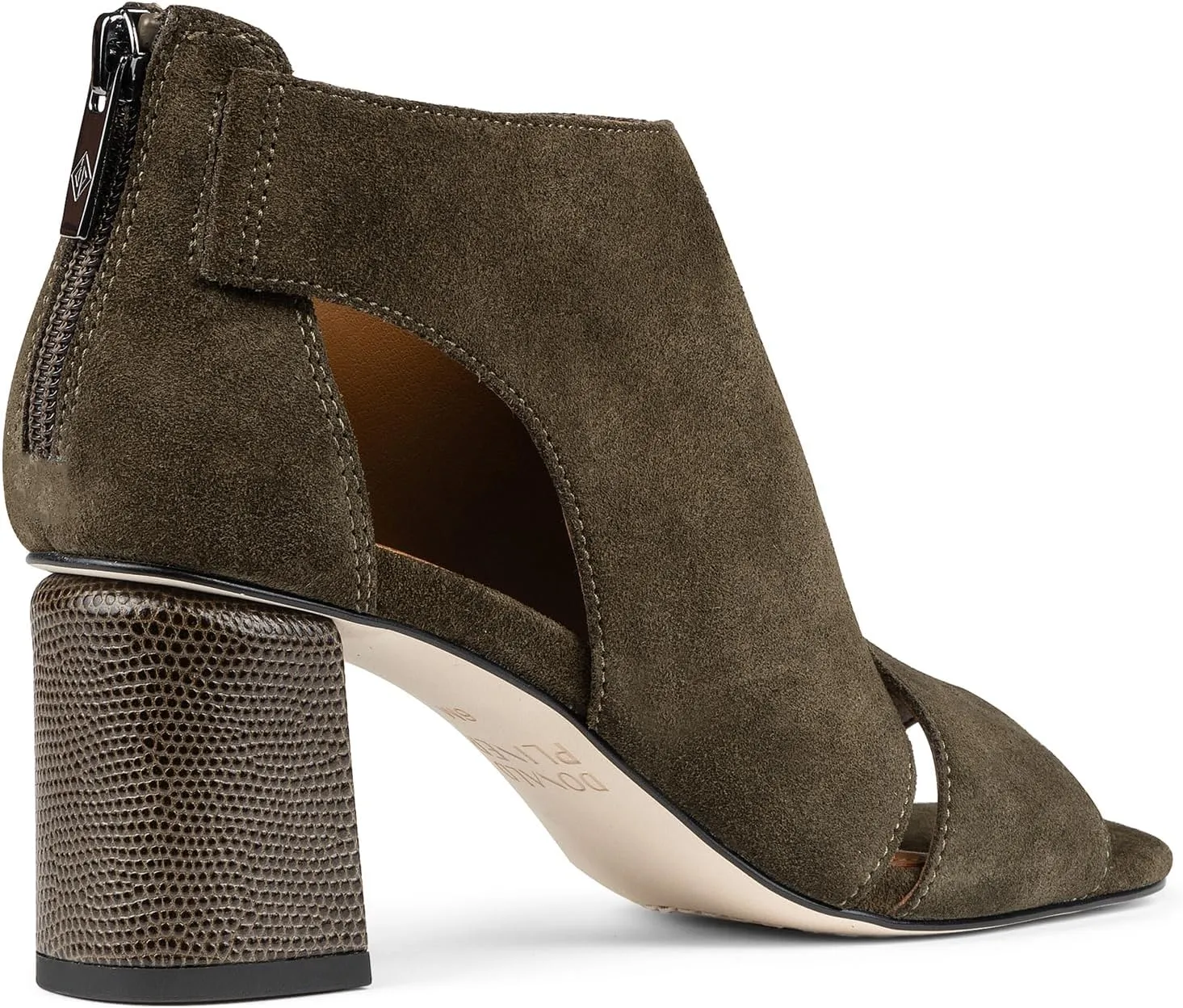 Donald Pliner Women's PERRA Heeled Sandal - Comfortable & Stylish Peep Toe Sandal, Ideal for Work, Parties & Casual Wear