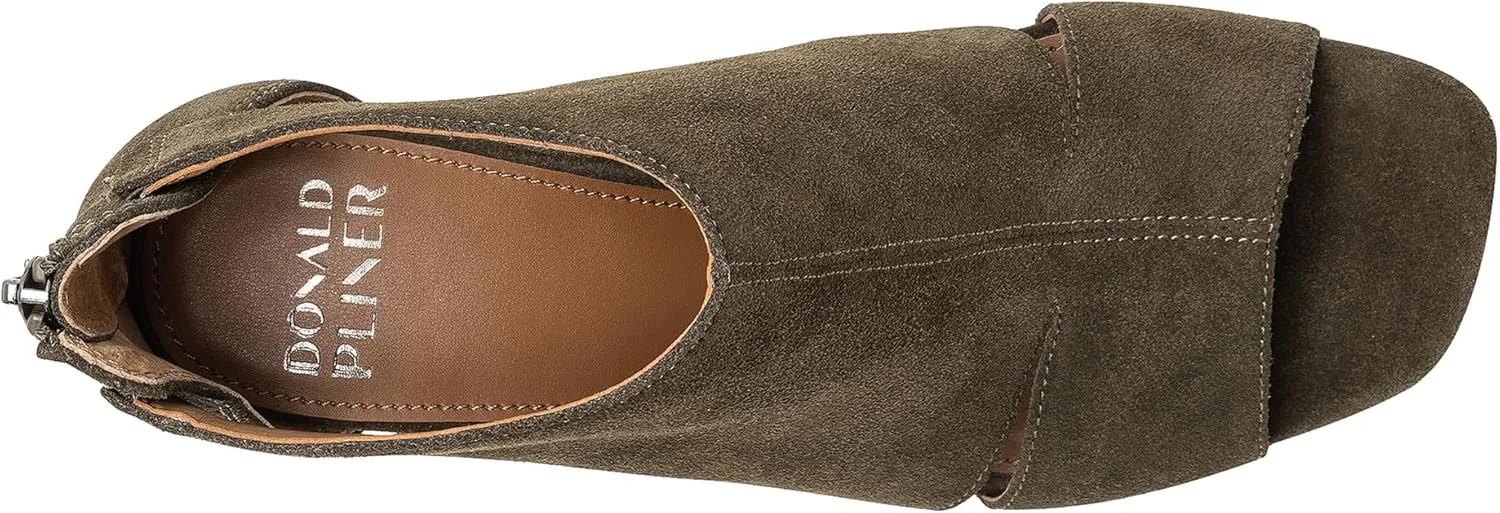 Donald Pliner Women's PERRA Heeled Sandal - Comfortable & Stylish Peep Toe Sandal, Ideal for Work, Parties & Casual Wear