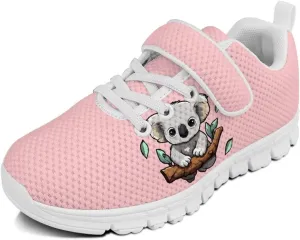 Doojoayie Athletic Shoes for Kids Girls for Active Kids Play Running Jogging Shoes