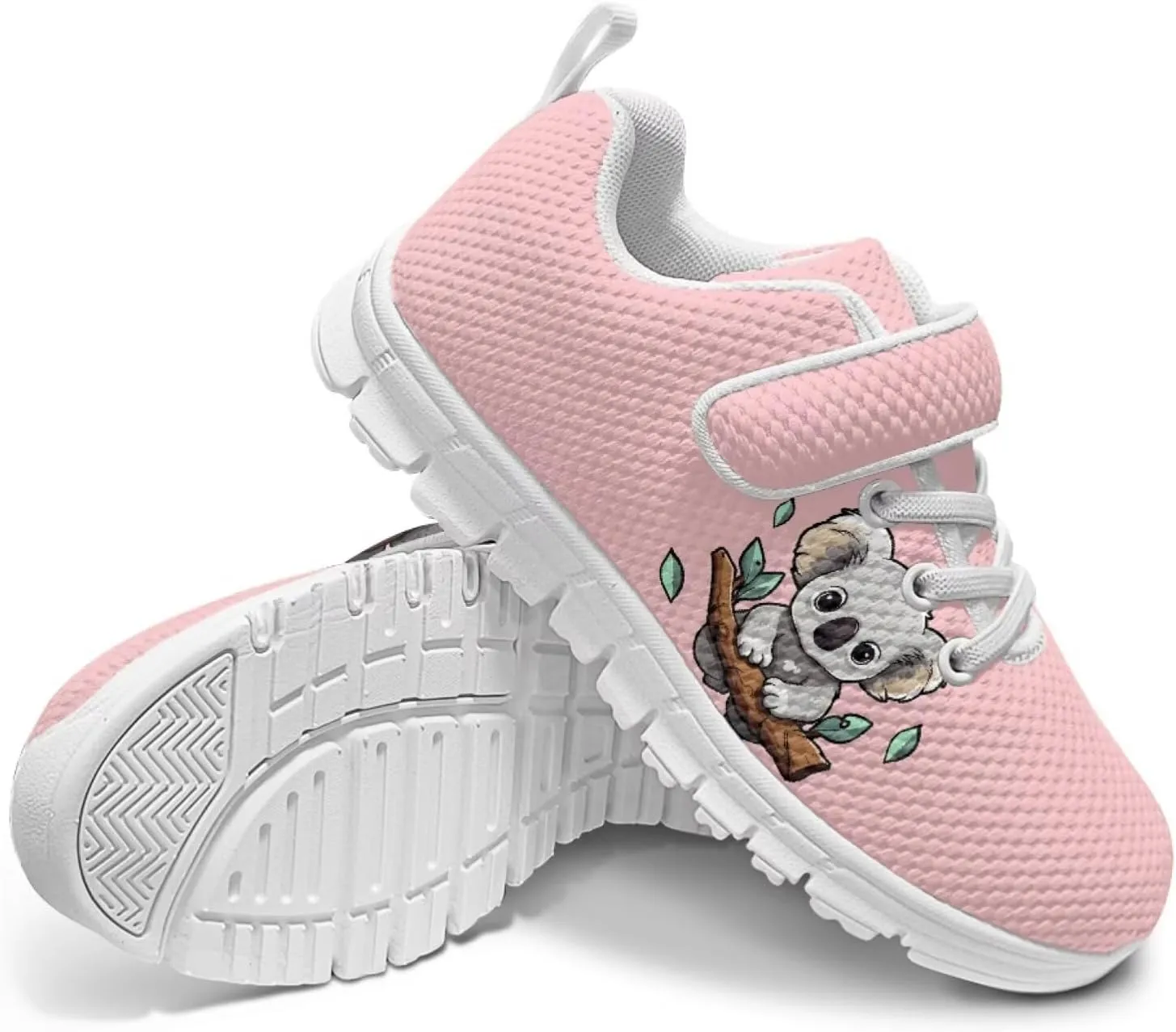 Doojoayie Athletic Shoes for Kids Girls for Active Kids Play Running Jogging Shoes