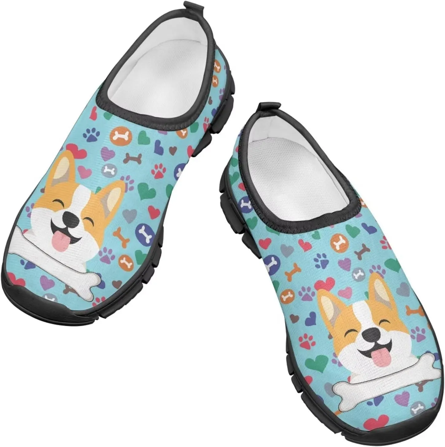 Doojoayie Boys Tennis Shoes Slip On for Active Student School Running Sneakers