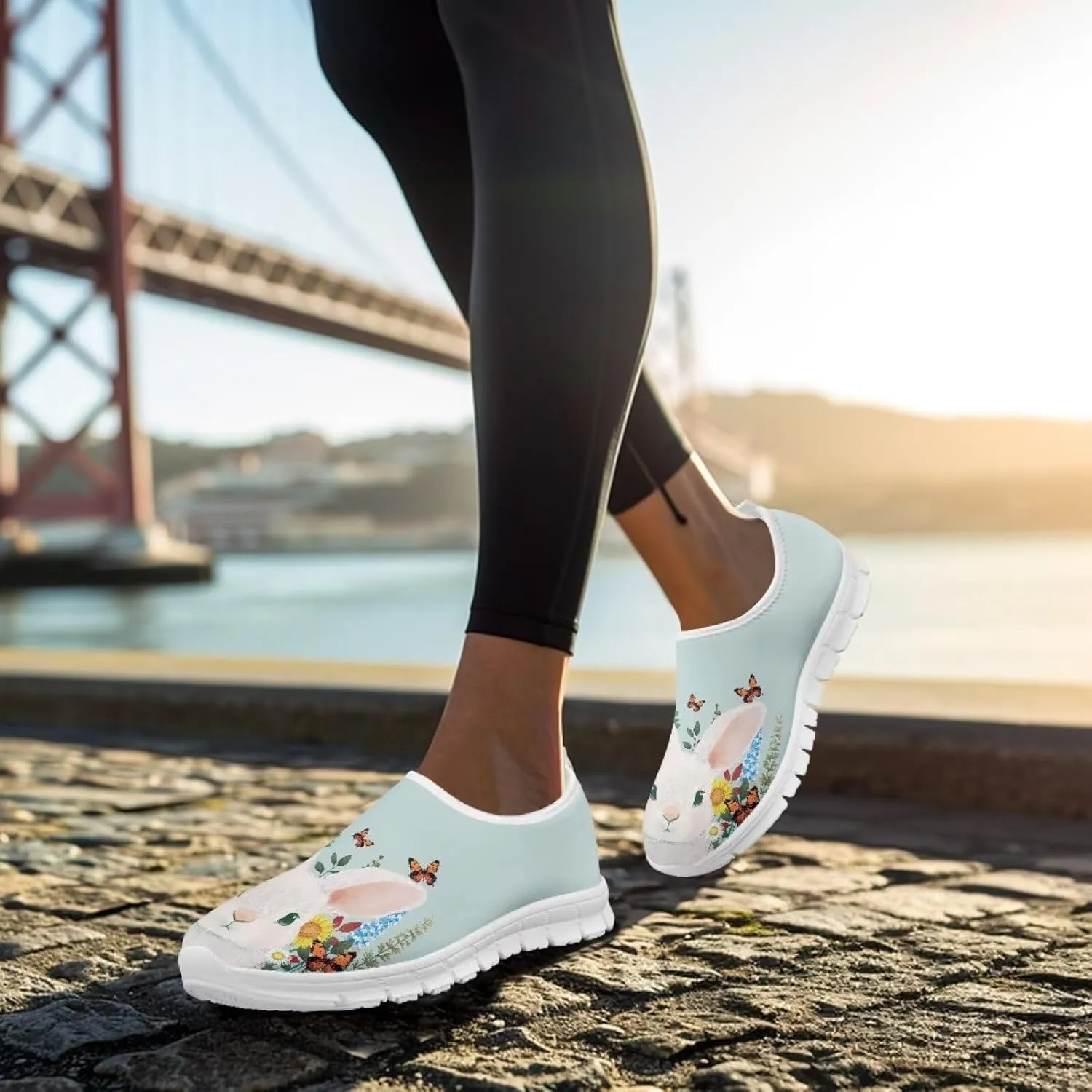 Doojoayie Men Slip On Shoes Casual Holiday Workout Shoes as Surprise to Friends