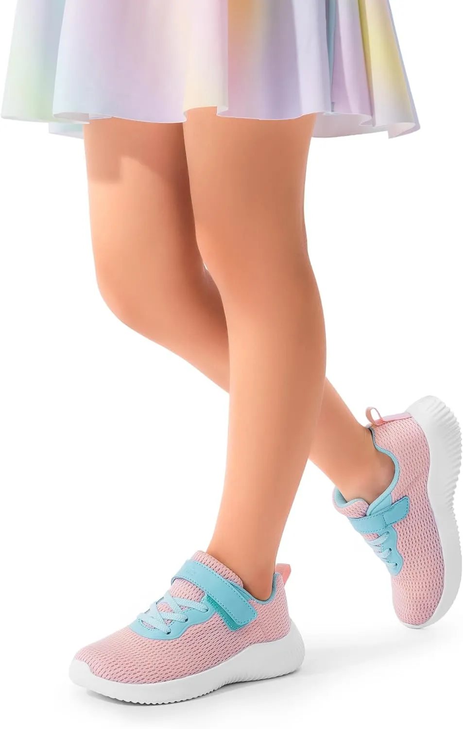 DREAM PAIRS Boys Girls Shoes Kids Tennis EZ-Ons FunRun Breathable Running Athletic Sport Sneakers