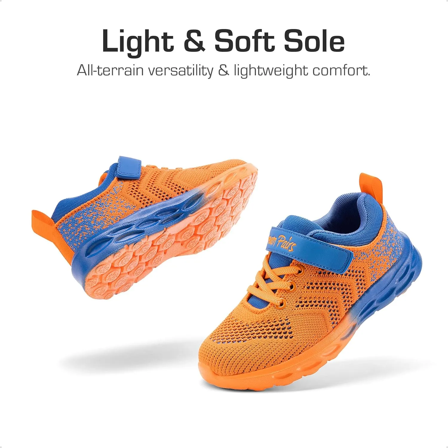 DREAM PAIRS Boys Girls Shoes Kids Tennis Footwear EZ-Ons GoGetters Running Athletic School Sneakers for Little/Big Kid