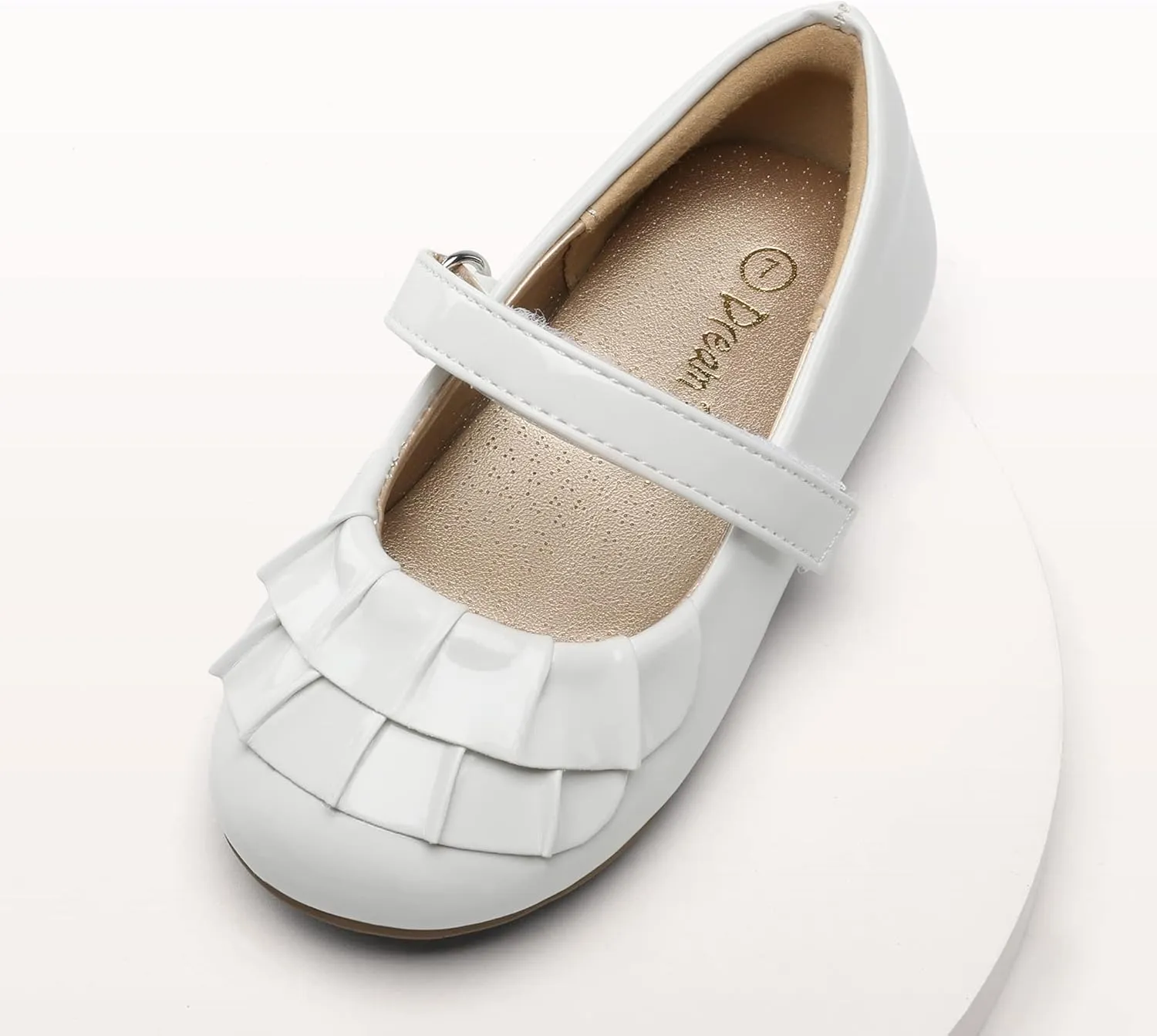 DREAM PAIRS Toddler Little Girls Mary Jane Ballet Flats Flower Girl Dress Shoes for Wedding Party School