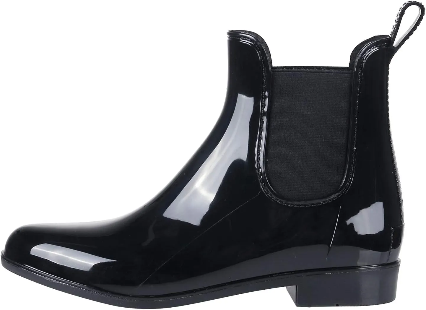 Evshine Women's Short Ankle Rain Boots Lightweight Chelsea Rain Boots Rubber Waterproof Booties