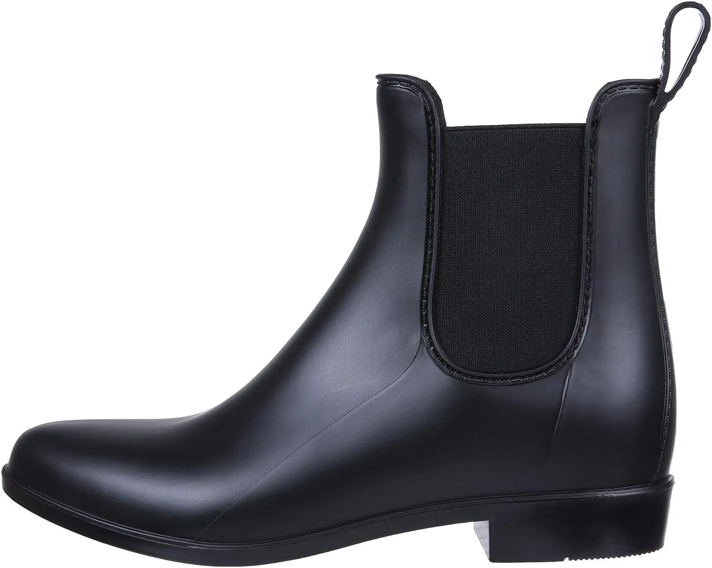 Evshine Women's Short Ankle Rain Boots Lightweight Chelsea Rain Boots Rubber Waterproof Booties