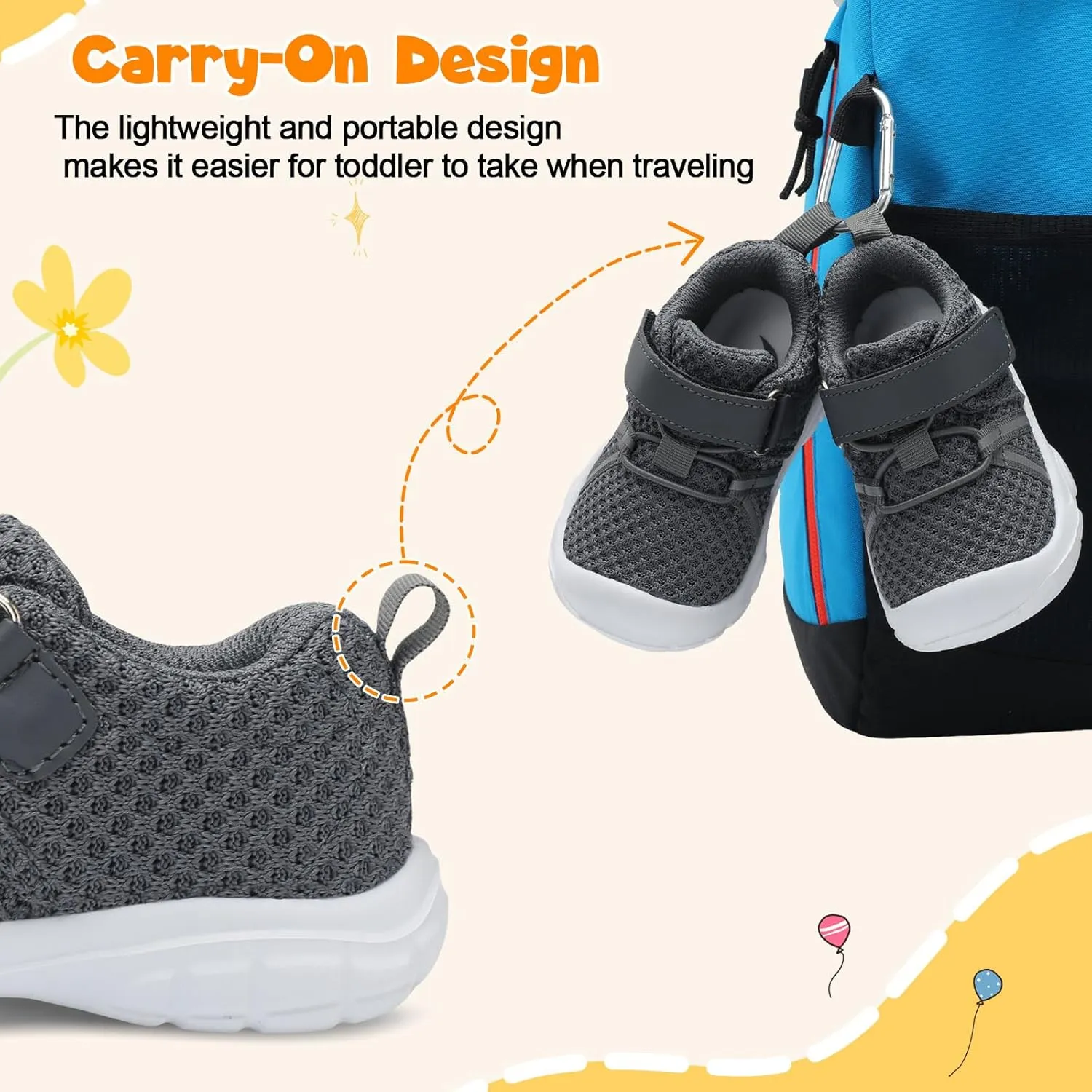 FEETCITY Toddler Sneakers Wide Toddler Shoes Boys Girls Tennis Shoes Sports Running Walking Sneakers