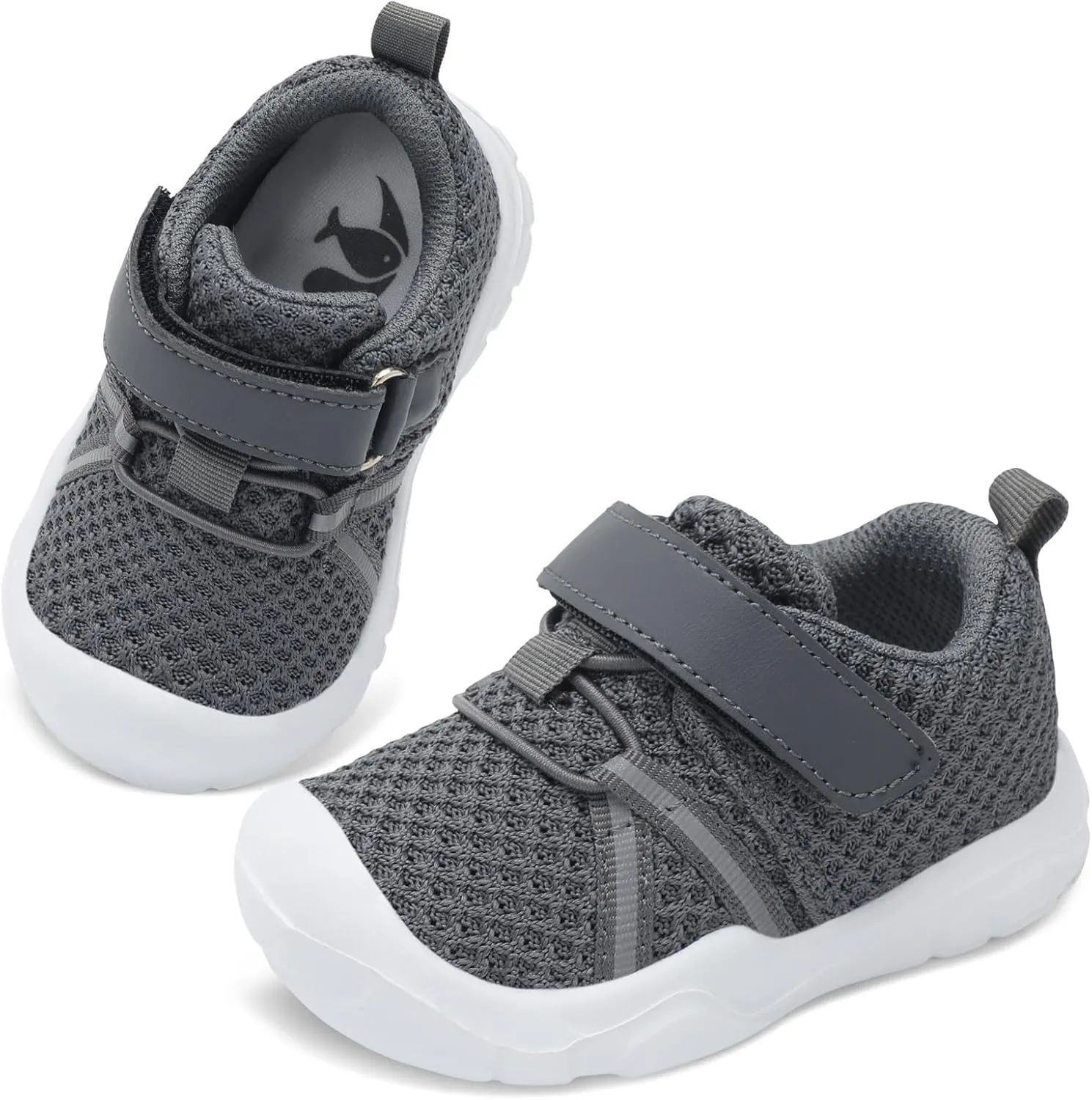 FEETCITY Toddler Sneakers Wide Toddler Shoes Boys Girls Tennis Shoes Sports Running Walking Sneakers