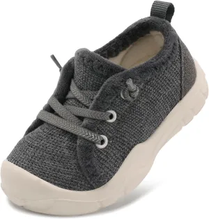 FEETCITY Wide Boys & Girls Winter Shoes - Barefoot & Walking Shoes, Slip On, Tennis Design