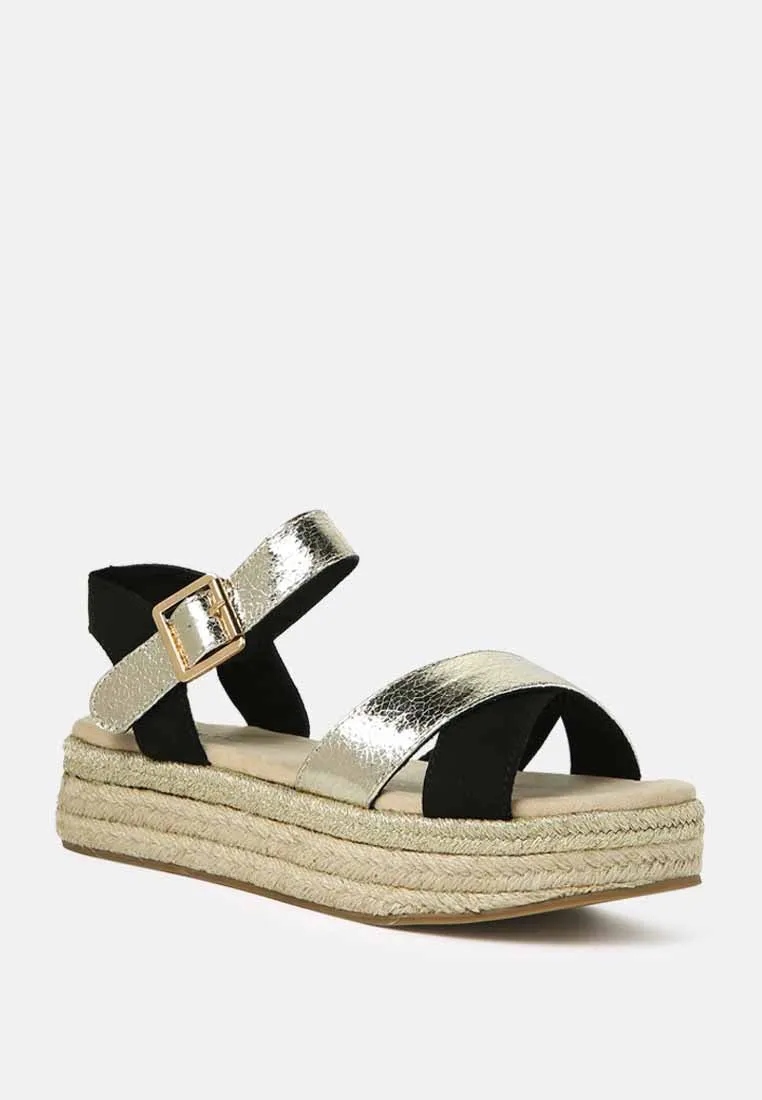 Flatform Espadrilles Sandals