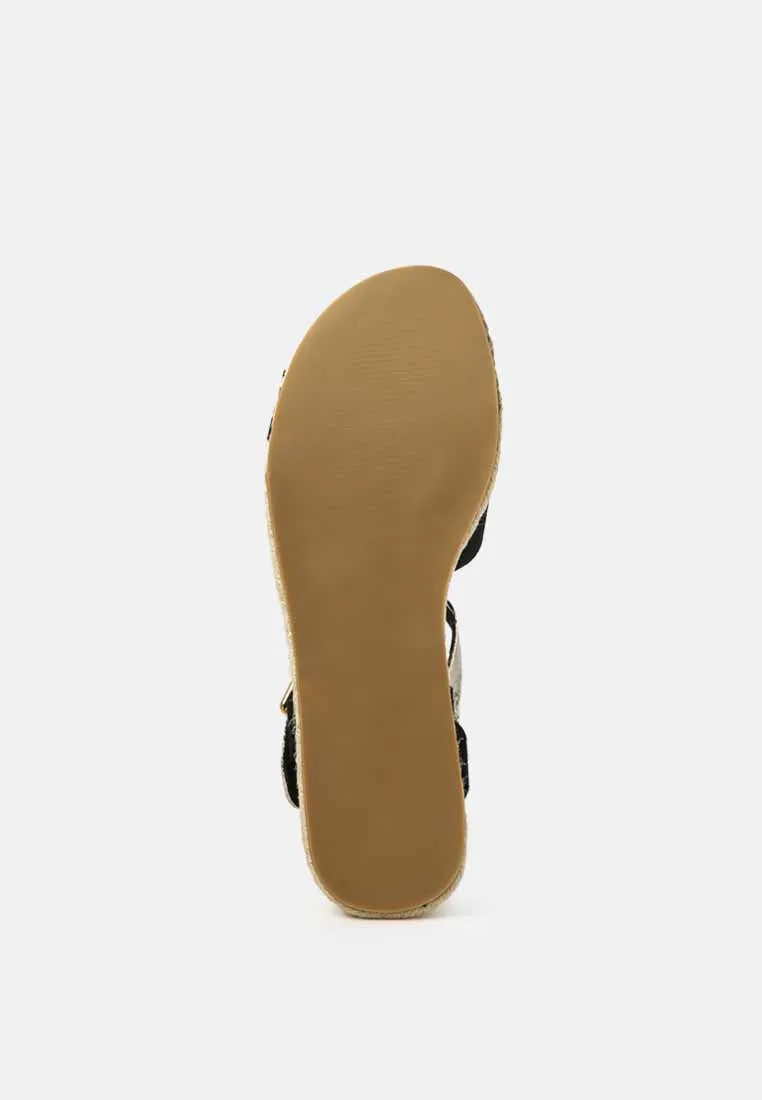 Flatform Espadrilles Sandals