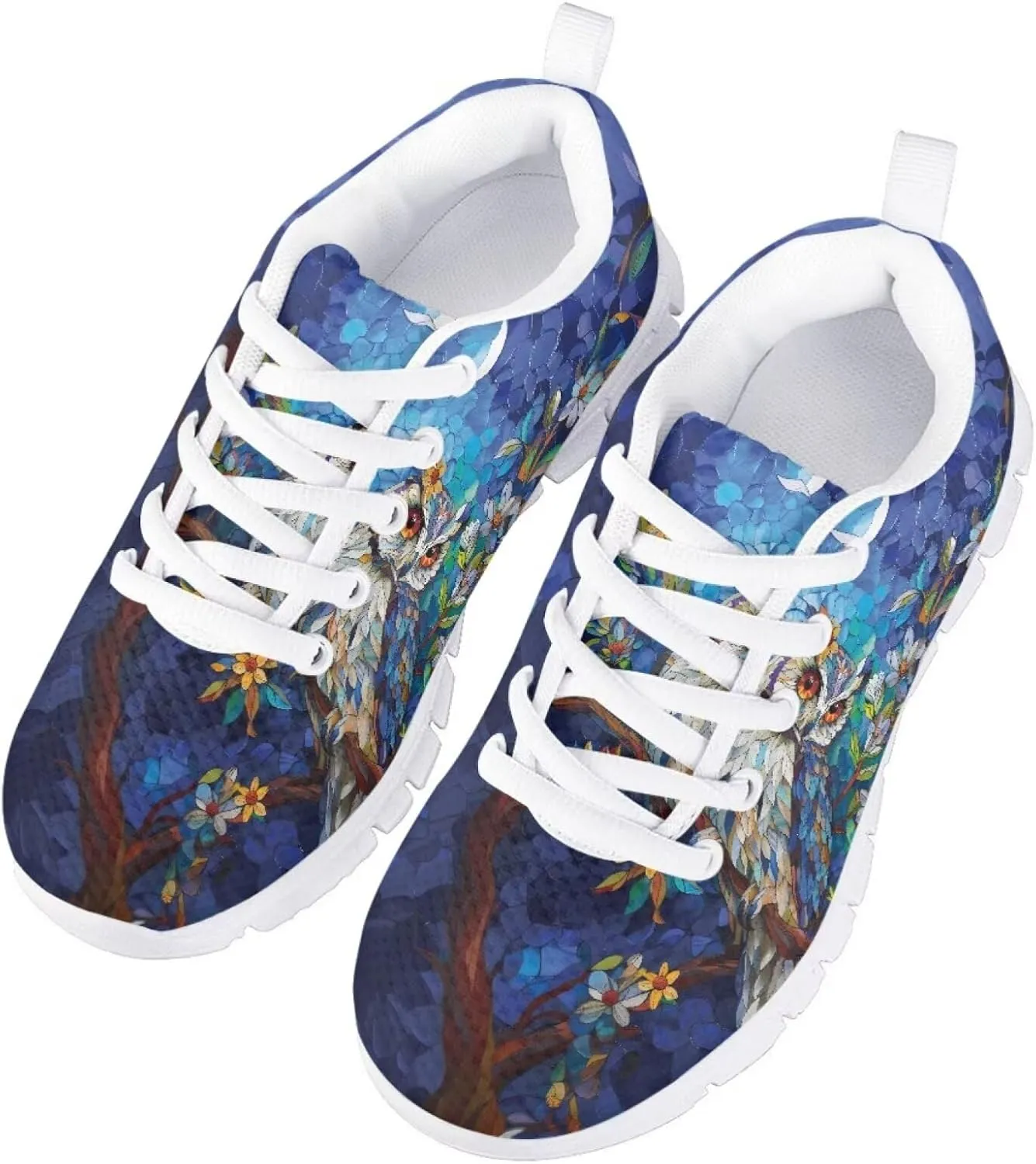 Forchrinse Cute Mushroom Boys Girls Sneakers Lightweight Running Tennis Shoes Breathable Fashion Sneaker for Causal Travel Sport School