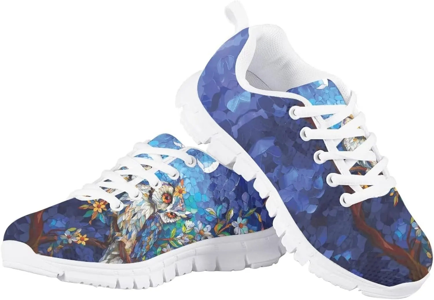 Forchrinse Cute Mushroom Boys Girls Sneakers Lightweight Running Tennis Shoes Breathable Fashion Sneaker for Causal Travel Sport School