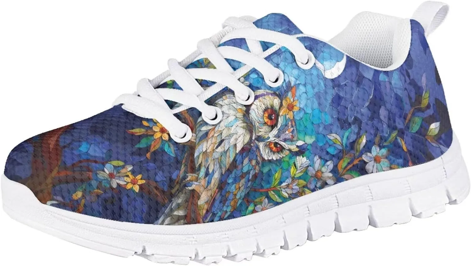 Forchrinse Cute Mushroom Boys Girls Sneakers Lightweight Running Tennis Shoes Breathable Fashion Sneaker for Causal Travel Sport School