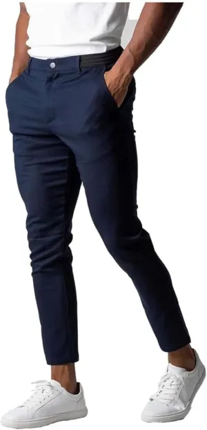 Foueo Active Chinos, Active Chinos Pants, Mens Chinos Slim Fit Stretch Skinny Tapered Dress Pants Casual Solid Trousers