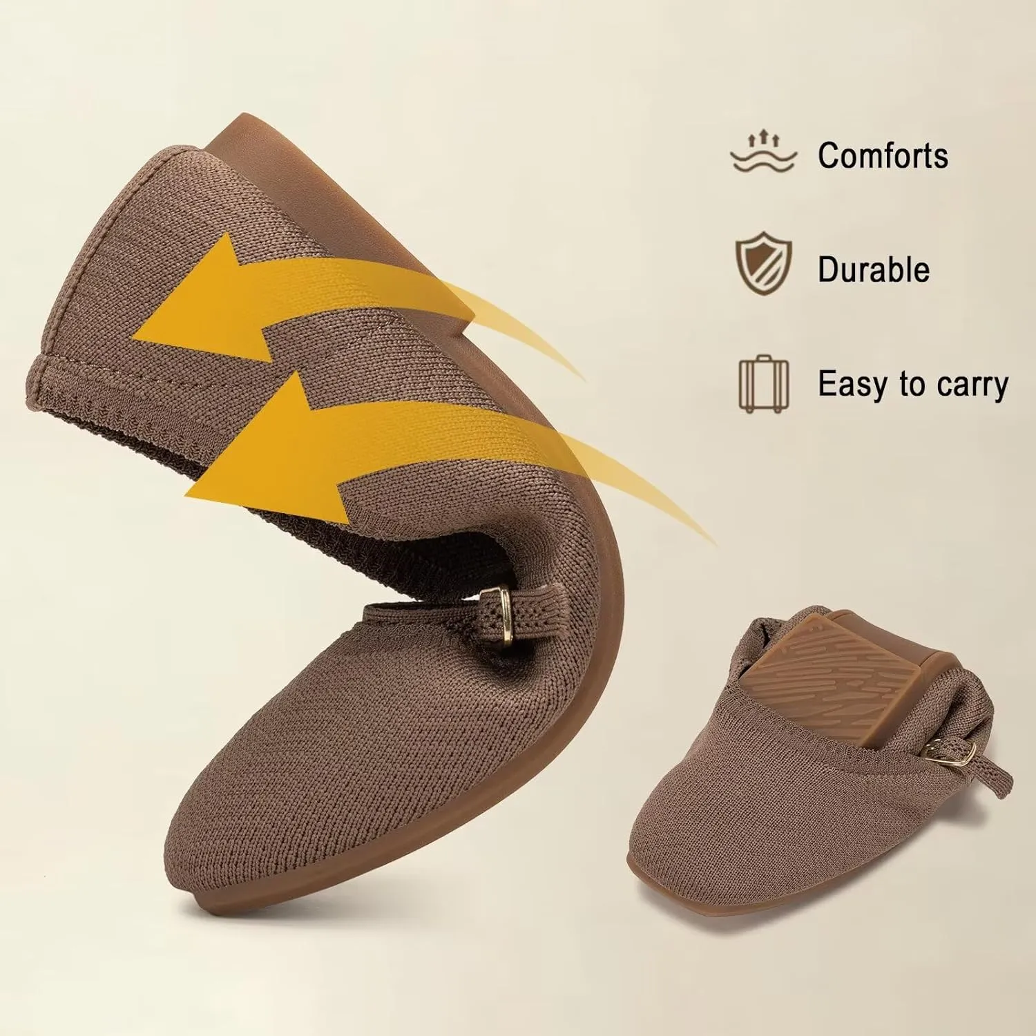 Frank Mully Mary Jane Women Flat Shoes Slip on Square-Toe Washable Shoes Comfortable for Dressy and Work with Ankle Strap