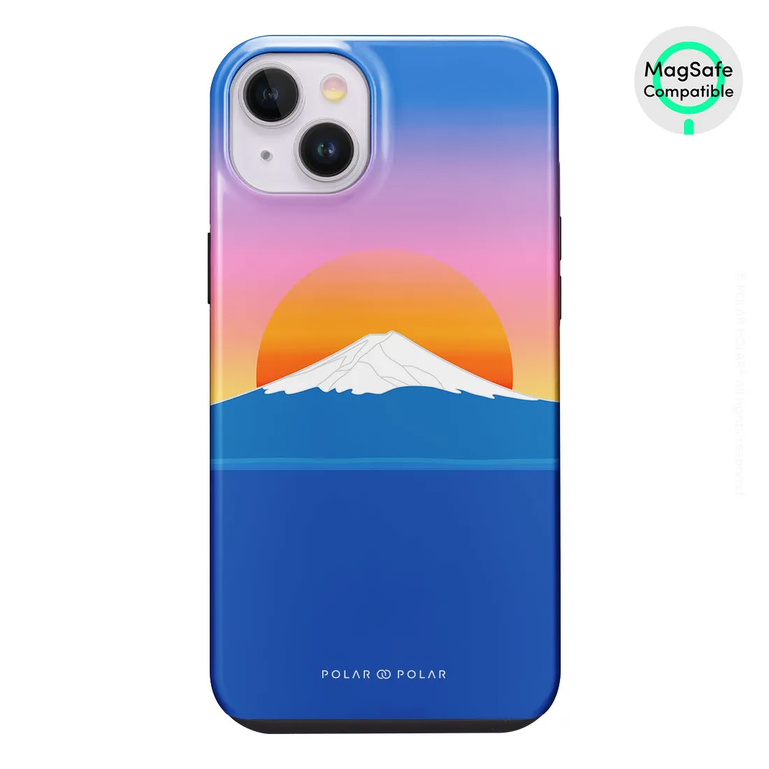 Fujisan Sunset - iPhone 14 Plus Case