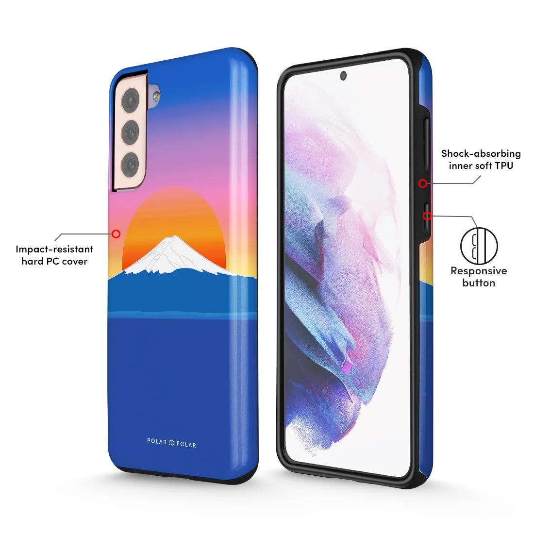 Fujisan Sunset - Samsung Galaxy S21 Plus 5G Case