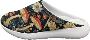 Garden Shoes Slip On for Womens Cute Garden Clogs Outdoor Garden Sandals Mesh Garden Loafers