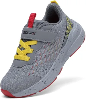 GEERX Kids Sneakers Toddler Boys Running Tennis Shoes Lightweight Breathable Sport Athletic