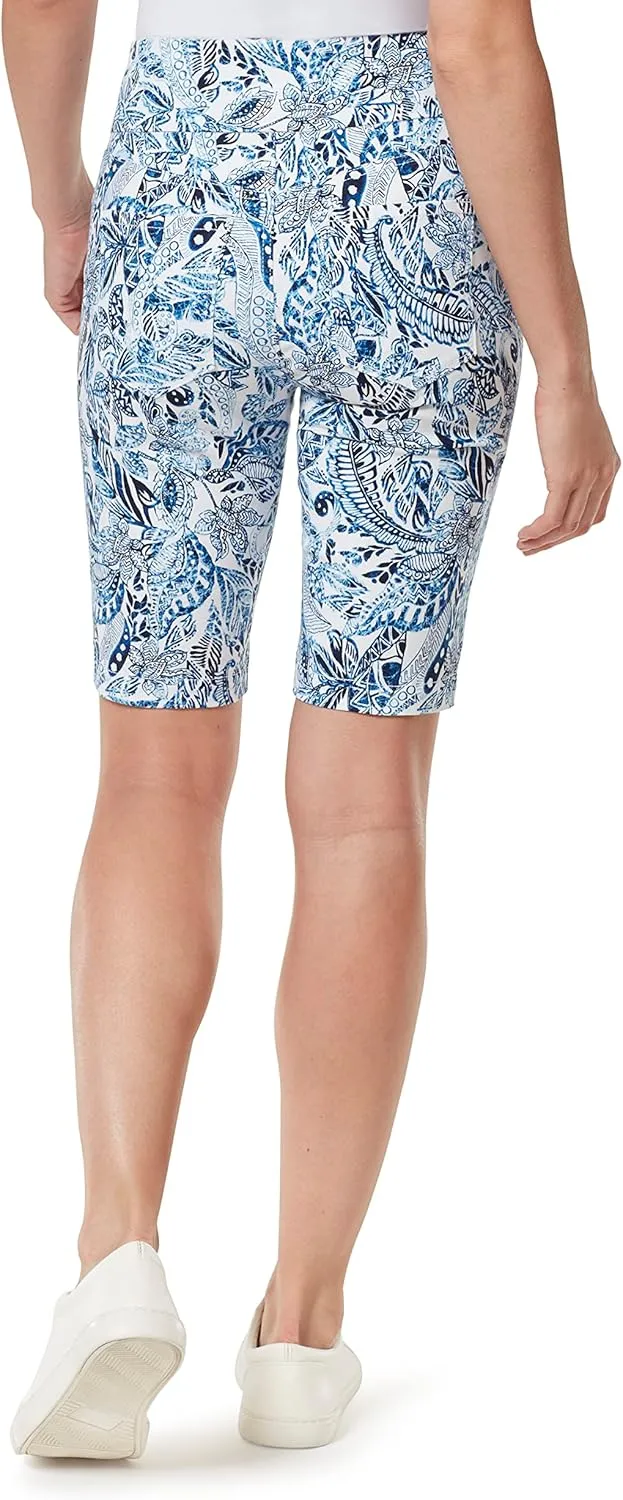 Gloria Vanderbilt Women's Amanda Pull on Bermuda Short