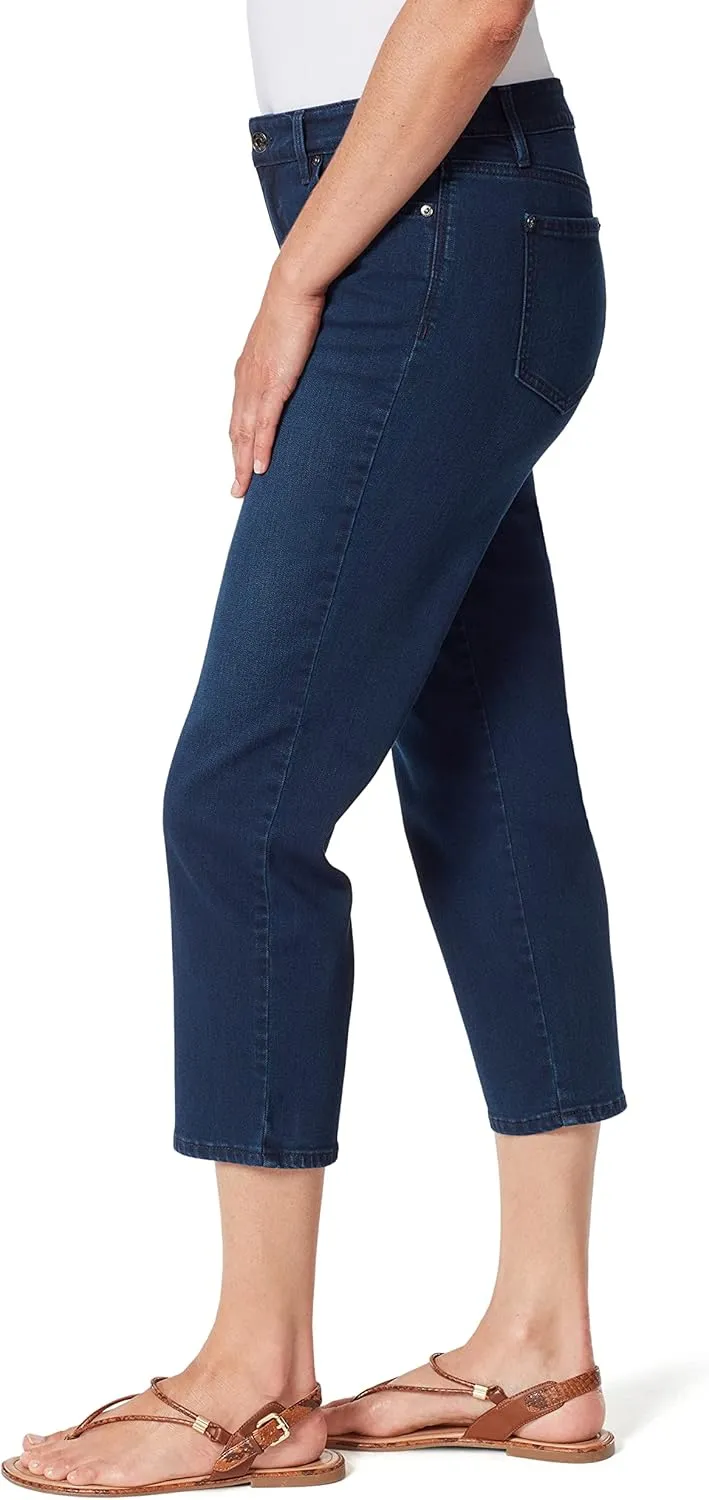 Gloria Vanderbilt Women's Slim Straight Leg Crop Standard