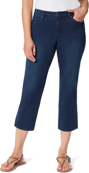 Gloria Vanderbilt Women's Slim Straight Leg Crop Standard