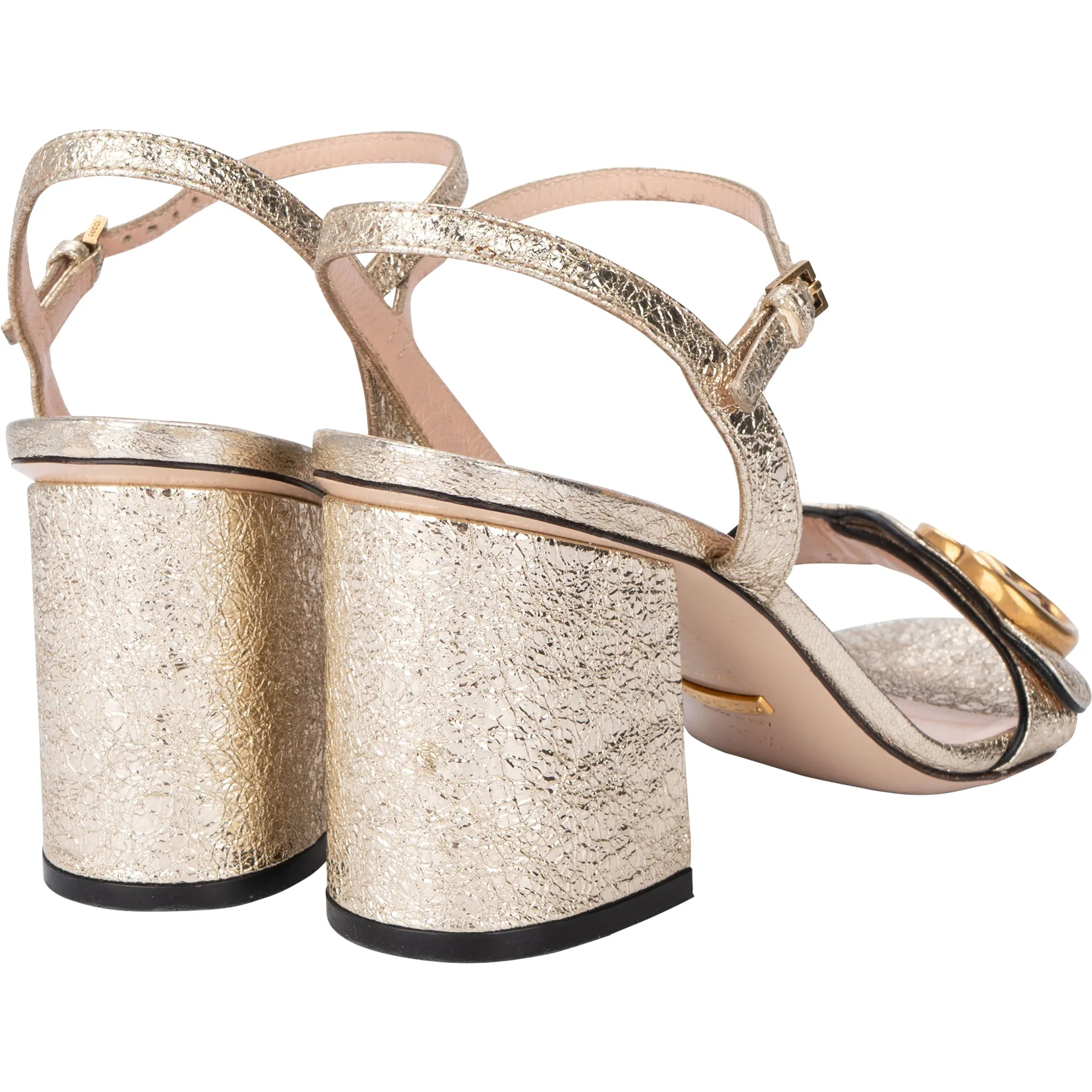 Gucci Golden GG Espadrilles Shoes (36 1/2)
