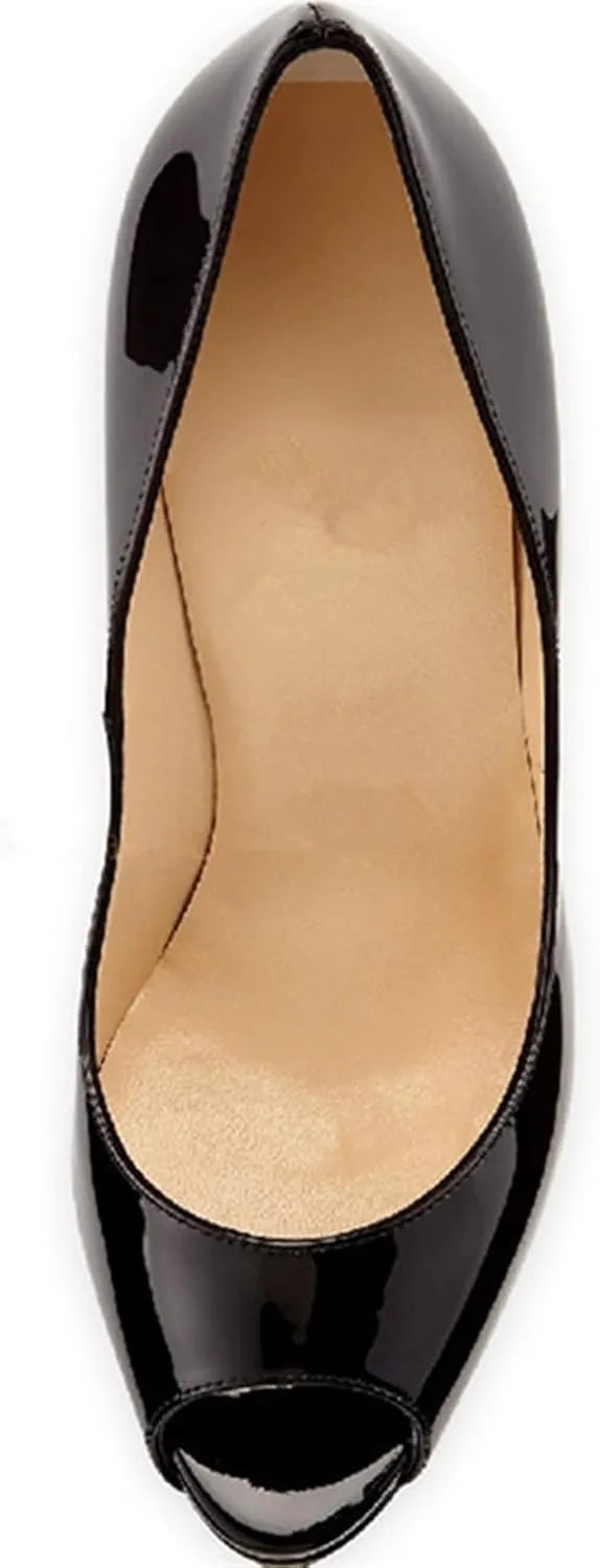 Hanfike Platform Sexy High Heels for Women Peep Toe Summer Dress Sandals Shoes