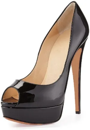 Hanfike Platform Sexy High Heels for Women Peep Toe Summer Dress Sandals Shoes