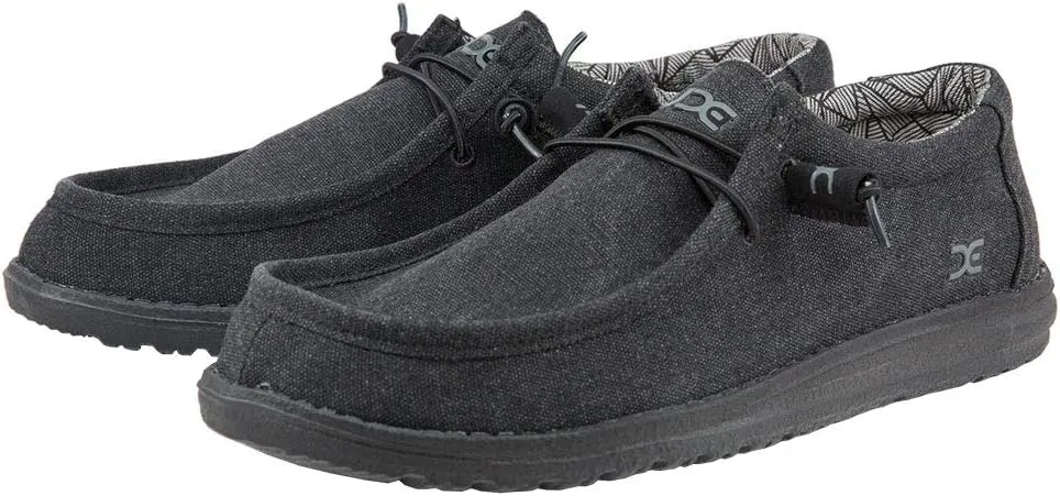 Hey Dude Men's All Wally Styles | Men’s Shoes | Men's Lace Up Loafers | Comfortable & Light-Weight